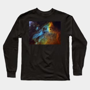 Pelican Nebula (IC 5070) in the constellation of Cygnus Long Sleeve T-Shirt